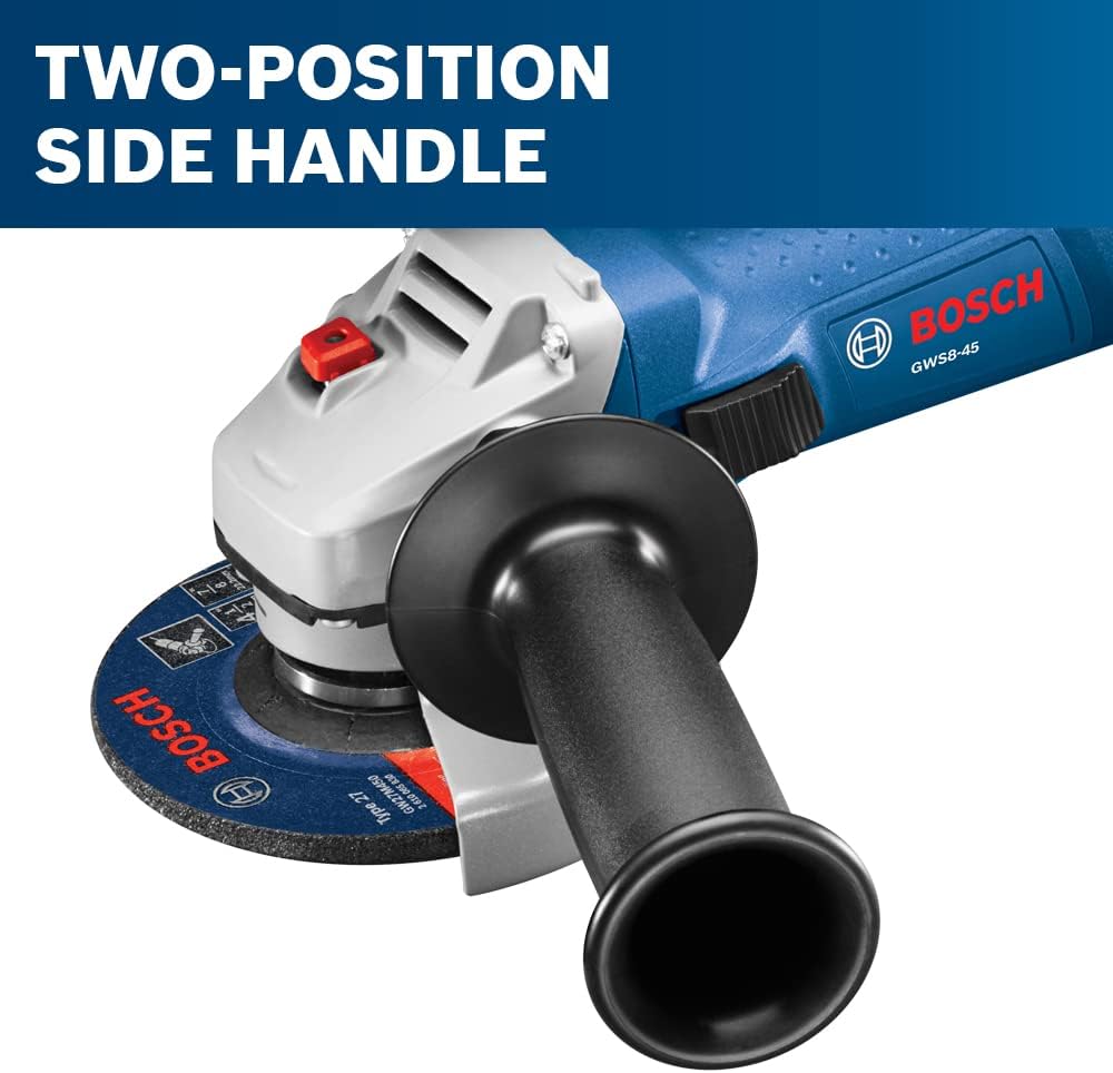 BOSCH 4-1/2 Inch Angle Grinder GWS8-45