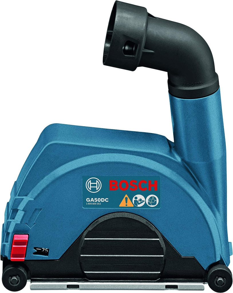 BOSCH GA50DC Small Angle Grinder Dust Collection Attachment, 4-1/2 to 5