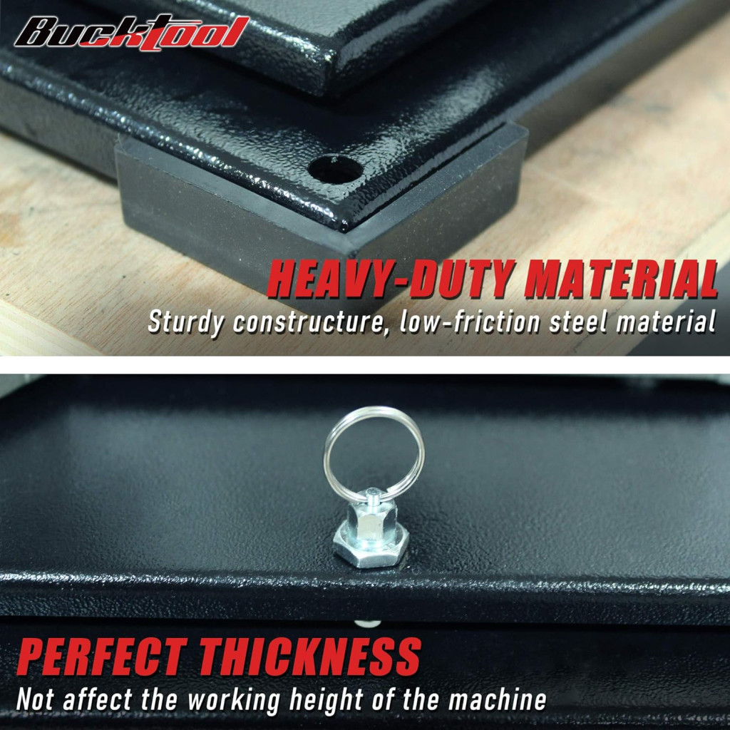 Bucktool Rotating Base Sharpener Grinder Sander Accessories for Bucktool BD4603, BD4801, BD4802, BG2600, TDS-200DS, TDS-200C4HL, SCM8080 , 11.8 x 11.8”