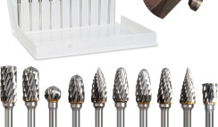 Double Cut Tungsten Carbide Rotary Burr Set Review
