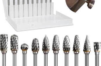 Double Cut Tungsten Carbide Rotary Burr Set Review