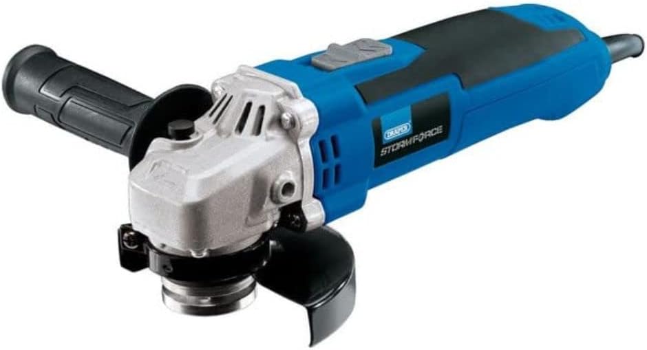 Draper 56457 115mm Angle Grinder (650W), Black