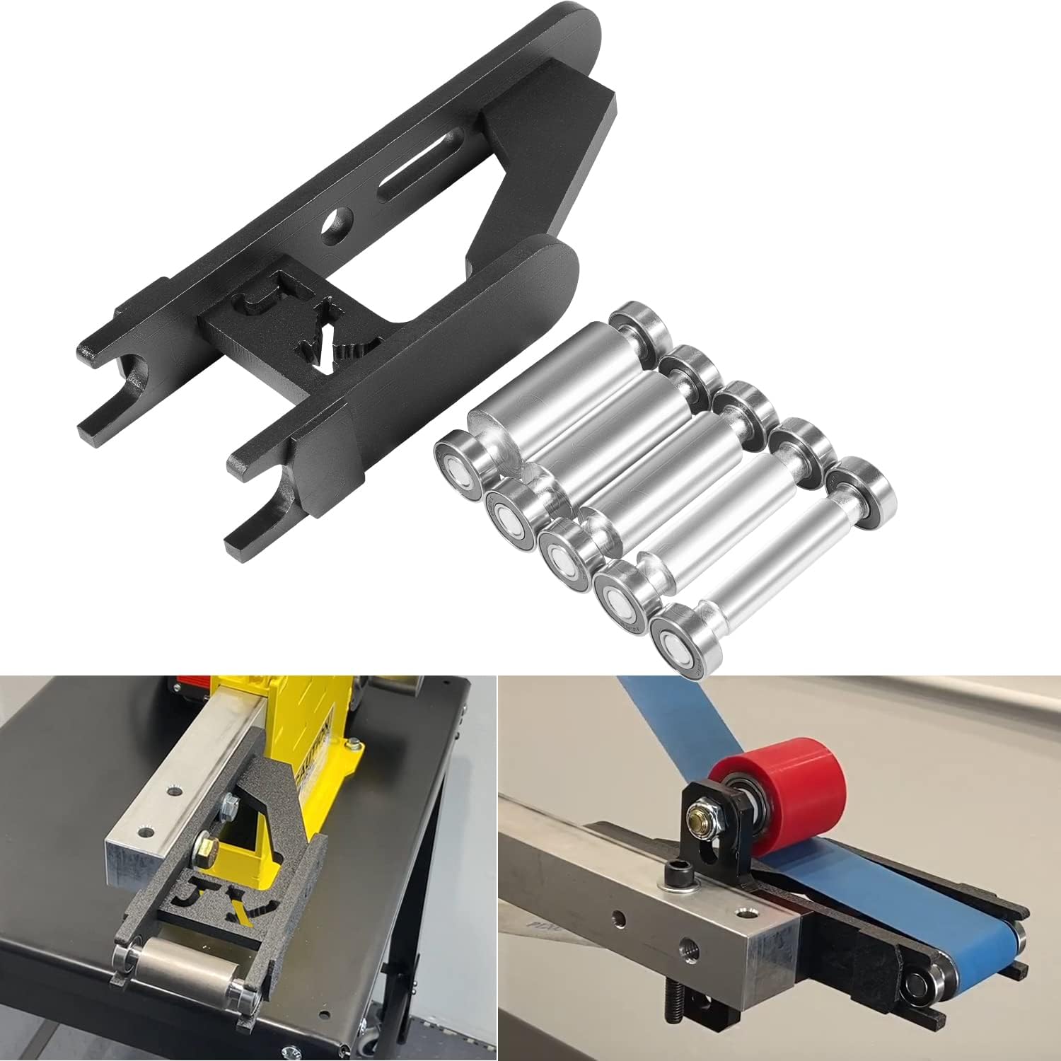 Belt Grinder 2x72 Small Wheel Holder Set 5 Sizes For knife Grinders Knife Making, 7.8In, 7.8
