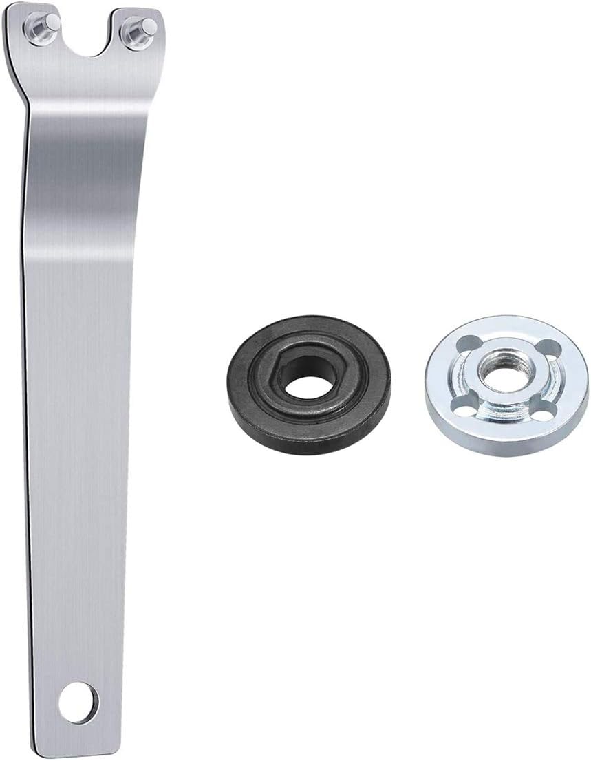 Bosch-100 Angle Grinder Replacement Parts - Angle Grinder Spanner wrench, Grinder Inner Flange Nut  Grinder Outer Flange Nut Compatible