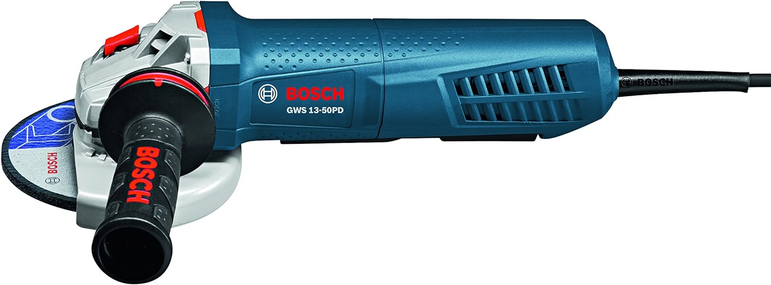 BOSCH GWS13-50PD High-Performance Angle Grinder with No-Lock-On Paddle Switch, 5