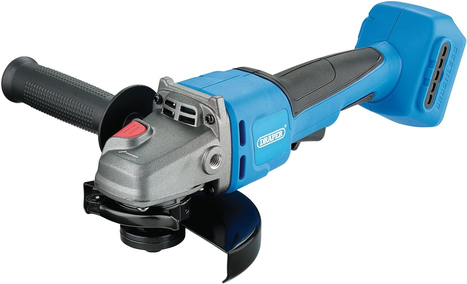 Draper 98104 D20 20V Brushless Angle Grinder, 115/125mm (Sold Bare)