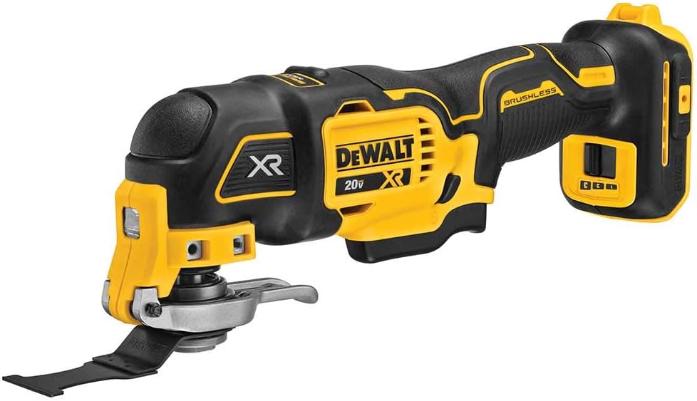 DEWALT 20V MAX Orbital Sander and Oscillating Tool, Cordless Woodworking 2-Tool Set with 5ah Battery and Charger (DCK202P1)
