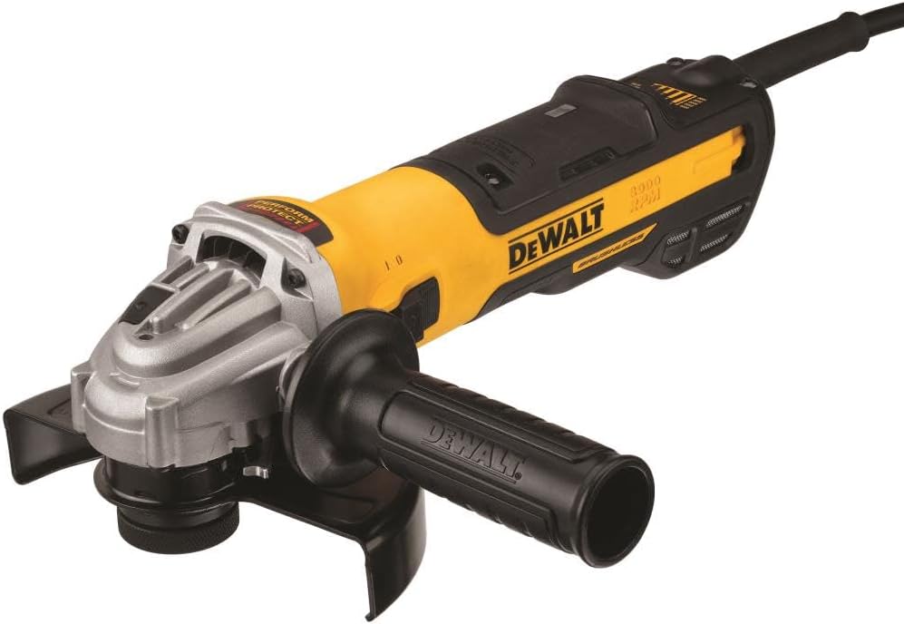 DEWALT Angle Grinder, Small, 5 to 6-Inch, Variable Speed, Tool Only (DWE43240INOX)