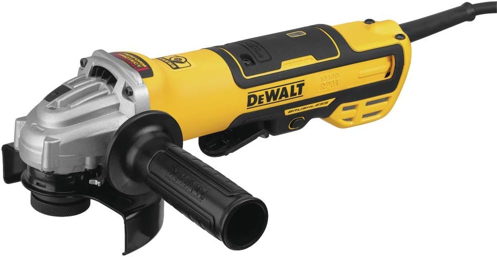 DEWALT Angle Grinder with Paddle Switch, 5-Inch, Tool Only (DWE43214)