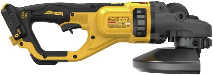 Dewalt DCG460B 60V MAX Brushless Lithium-Ion 7 in. - 9 in. Cordless Large Angle Grinder (Tool Only)