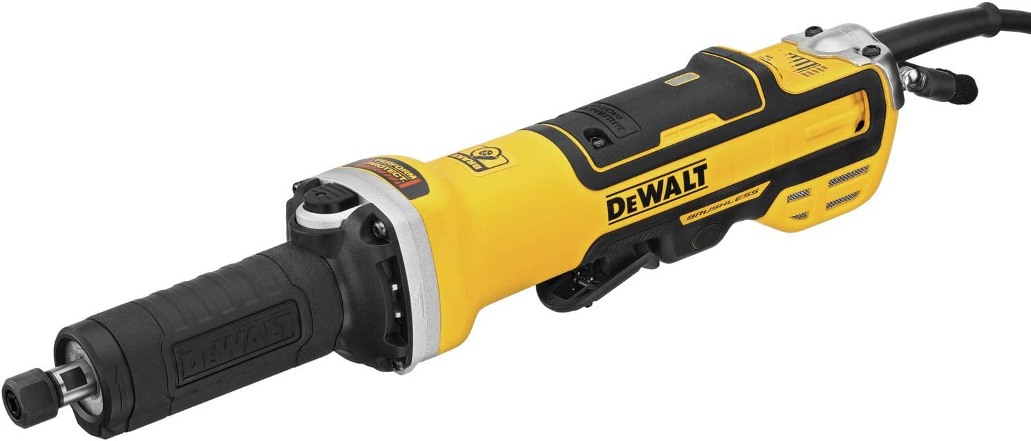 DEWALT Die Grinder with No Lock-On, Brushless, Variable Speed, Paddle Switch, 2-Inch (DWE4997NVS)