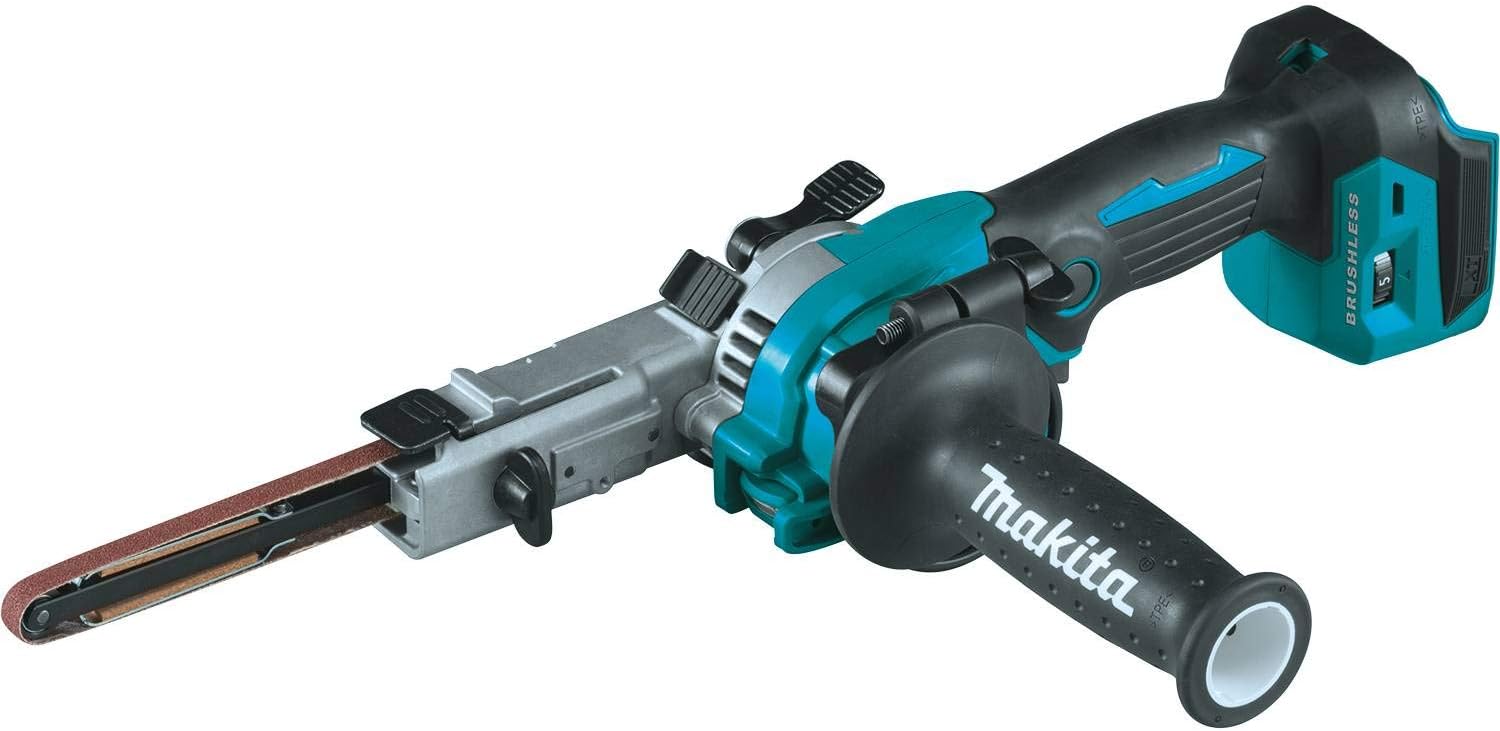 Makita XSB01Z 18V LXT® Lithium-Ion Brushless Cordless 3/8 x 21 Detail Belt Sander, Tool Only