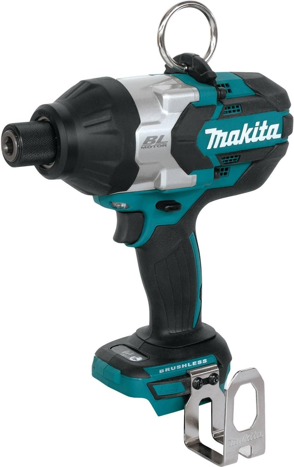 Makita XWT09Z LXT Lithium-Ion Brushless Cordless High Torque Hex Impact Wrench, 18V/7/16