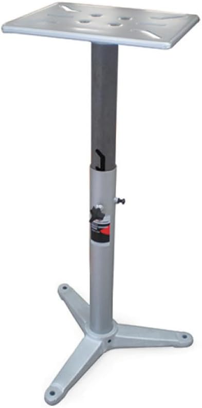 AFF Adjustable Bench Grinder/Vise Pedestal Stand, 28-36 Adjustable Height, 31500