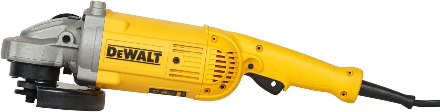 Dewalt 180mm 2600W Heavy Duty Angle Grinder DWE4597, 220 Volt (Indian Plug)