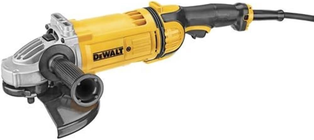DEWALT Angle Grinder, 9-Inch, 4.7-HP, 6,500 RPM, With Dust Ejection System, Corded (DWE4559N)