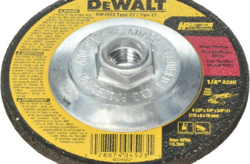Dewalt DW4523 Metal Grinding Wheel Review