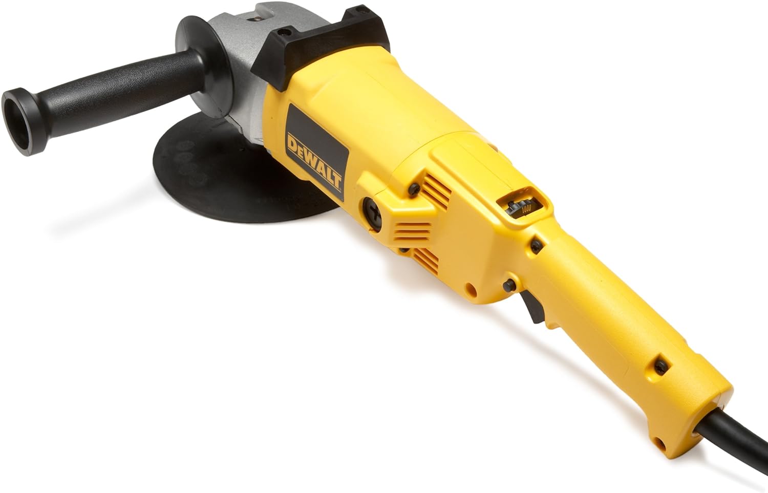 DEWALT DW849 8 Amp 7-Inch/9-Inch Electronic Variable-Speed Right-Angle Polisher