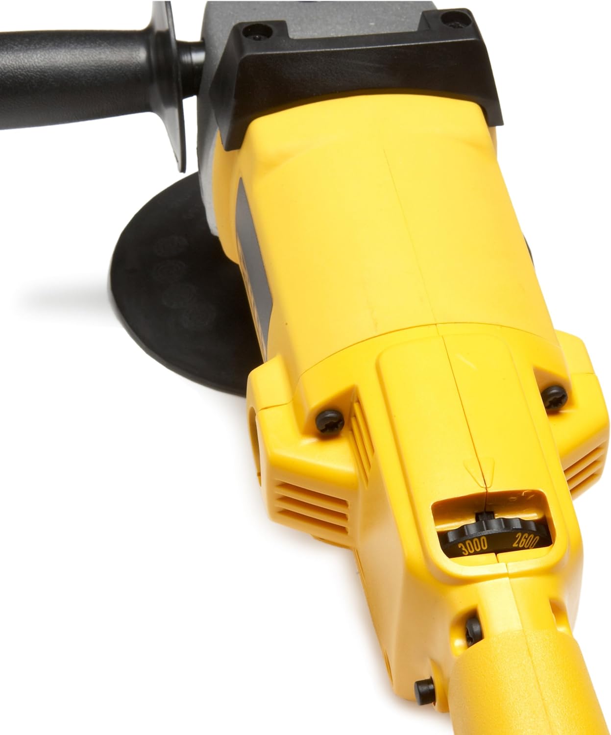 DEWALT DW849 8 Amp 7-Inch/9-Inch Electronic Variable-Speed Right-Angle Polisher