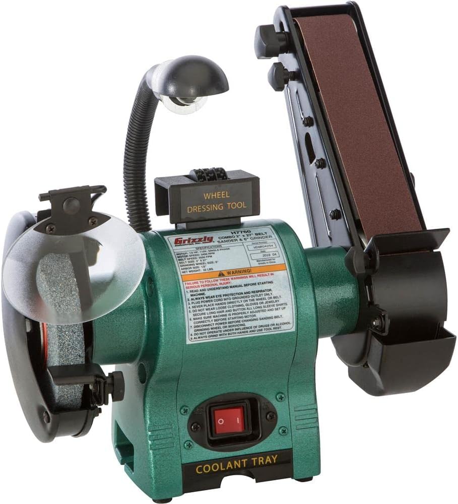 Grizzly Industrial H7760 - Combo Belt Sander/Grinder