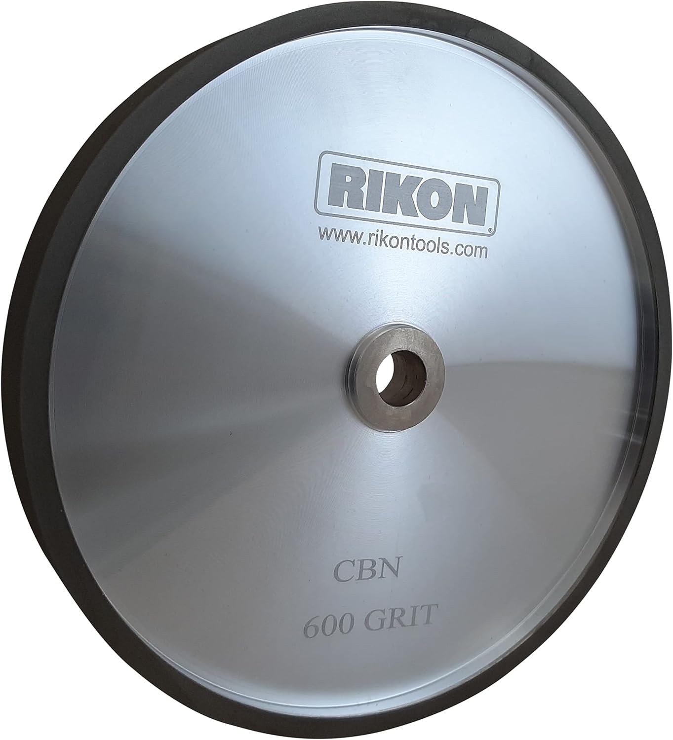 Rikon PRO Series 82-1600 CBN Grinding Wheel 600 Grit 8 inch Wheel to Sharpen High Speed Steel Cutting Tools for your Woodworking Lathe