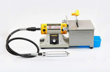 110V Jewelry Rock Polishing Buffer Bench Lathe & Polisher Machine Tool Kits Multifunction Grinder TM-2 Review