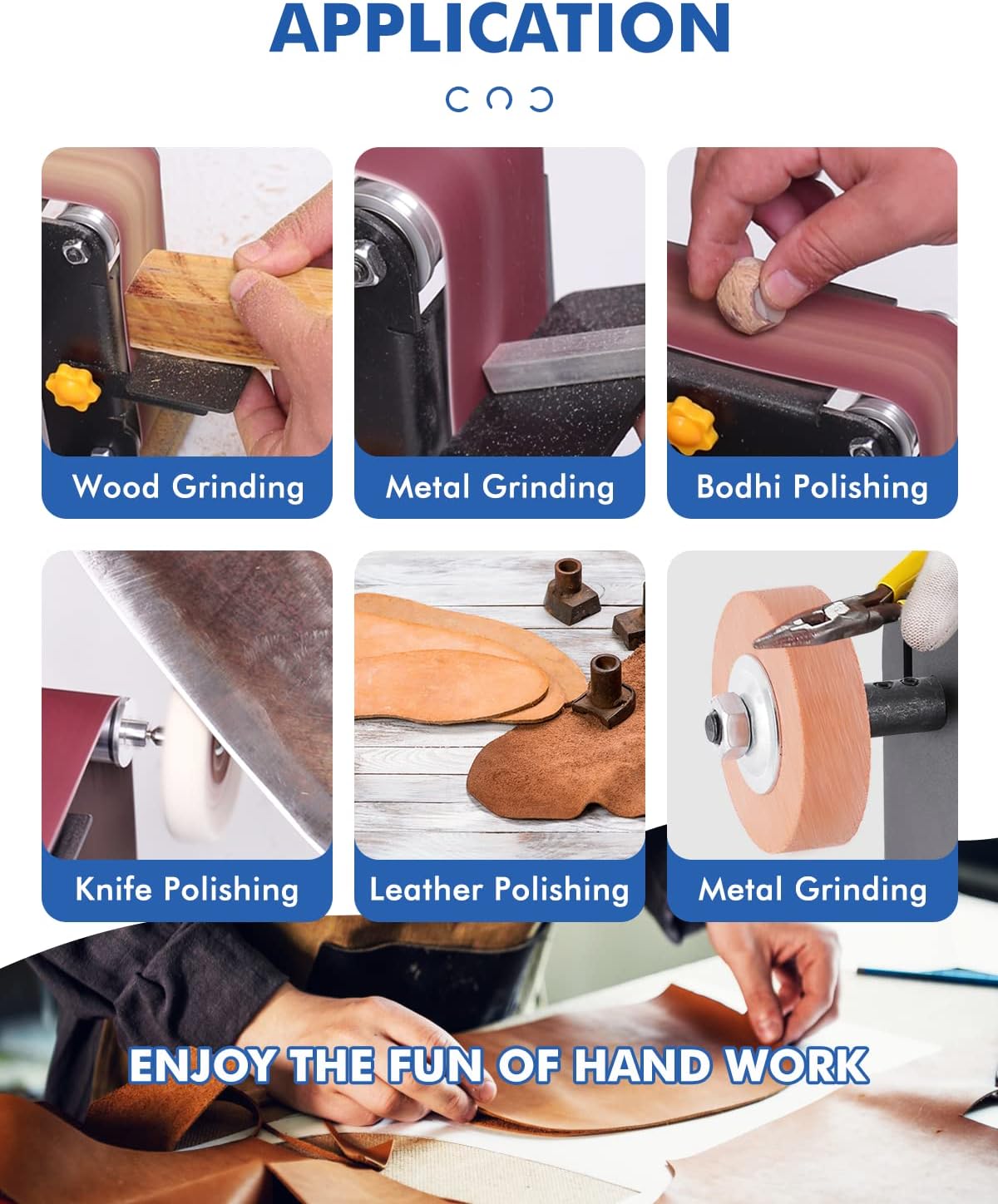 800W Electric Mini Belt Sander with Knife Beveling Jig Belt Sanders for Knife Making Bench Belt Sander 2x13.8in for Woodworking Metal Craft Grinding Polishing