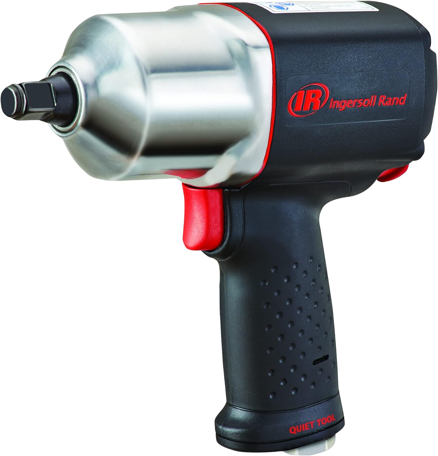 Ingersoll Rand 2135QXPA 1/2 Drive Air Impact Wrench, Quiet Technology  301B Air Die Grinder – 1/4, Right Angle, 21,000 RPM, Ball Bearing Construction, Safety Lock