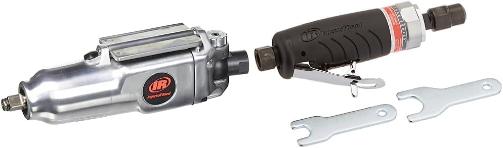 Ingersoll Rand 216B 3/8 Butterfly Straight Line Air Impact Wrench 3107G Air Die Grinder Edge Series