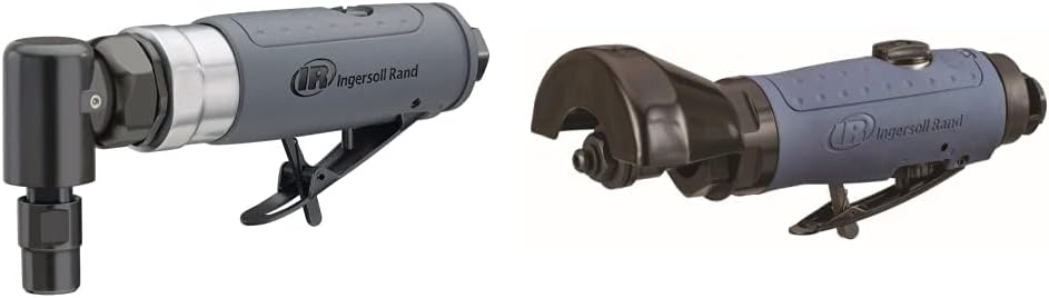 Ingersoll Rand 302B Composite Grip Air Angle Die Grinder and Ingersoll Rand 426 3 Reversible Cut-off Tool Bundle