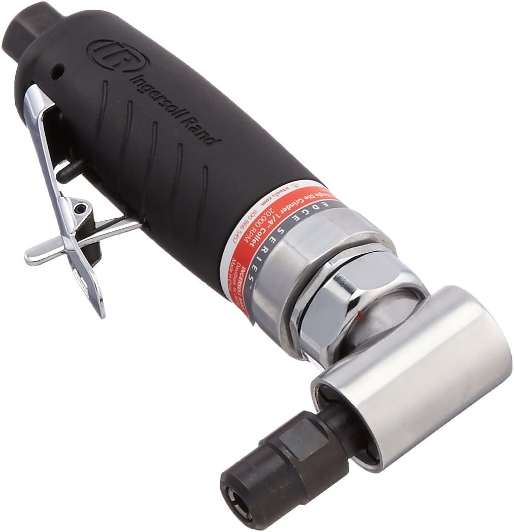 Ingersoll Rand 429 Heavy Duty Air Reciprocating Saw  3101G Air Die Grinder Edge Series – 1/4, Heavy Duty, Right Angle, Ergonomic Grip, Ball Bearing Construction, Lightweight Tool, Black