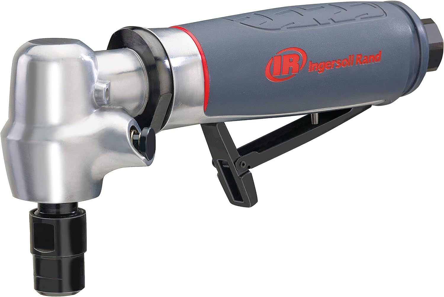 Ingersoll Rand 5102MAX Air Die Grinder – Right Angle, Ergonomic Grip, 0.4 HP and 20,000 RPM Motor, Lightweight Tool, Spindle Lock, Grey