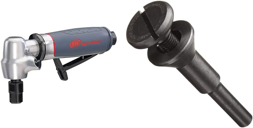 Ingersoll Rand 5102MAX Air Die Grinder  Weiler 56490 Mounting Mandrel for Cut-Off Wheels W/3/8 Arbor Hole, 1/4 Stem