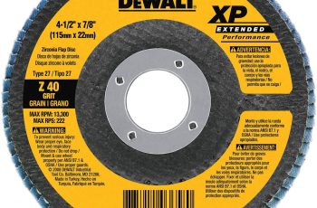 DEWALT DW8250 Flap Disc Review