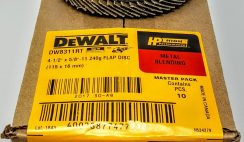 DEWALT DW8311RT Flap Disc Review