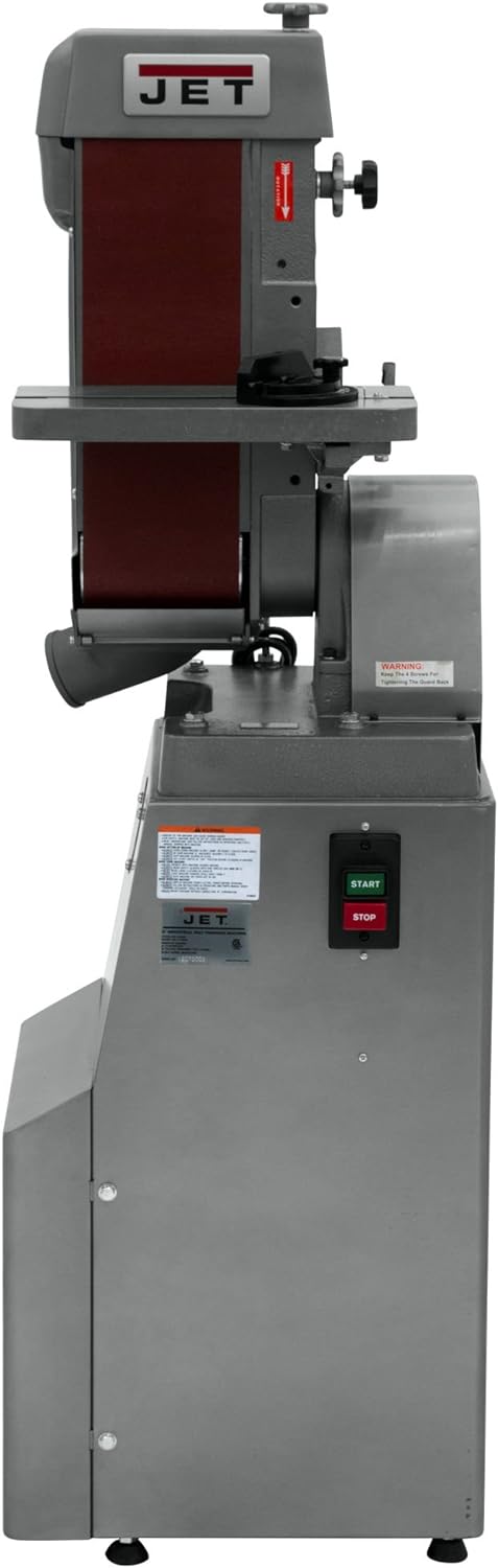 JET 6 x 48 Industrial Belt Sander, 1-1/2 HP, 3Ph 230/460V (J-4301A)