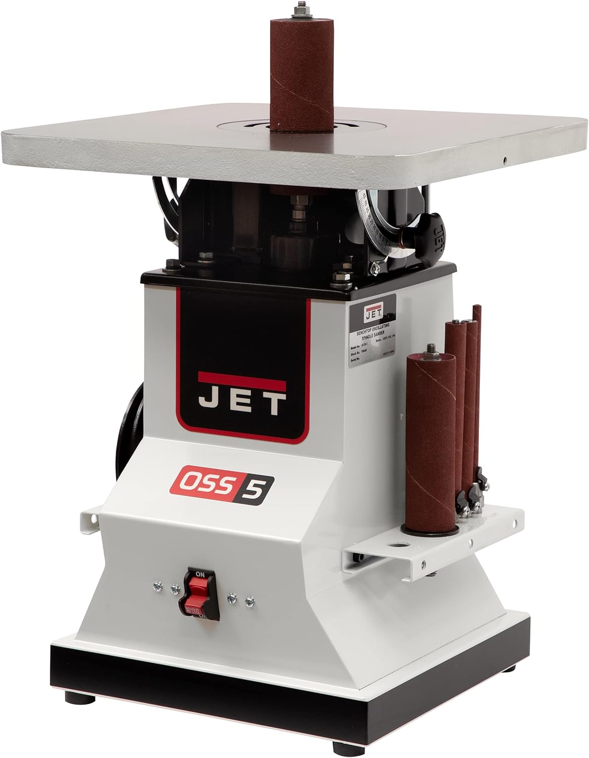 JET Benchtop Oscillating Spindle Sander, 1/2 HP, 1Ph 115V (JBOS-5)