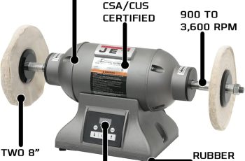 JET 8-Inch Variable-Speed Industrial Buffer Review