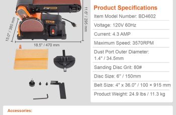 VEVOR Belt Sander Review