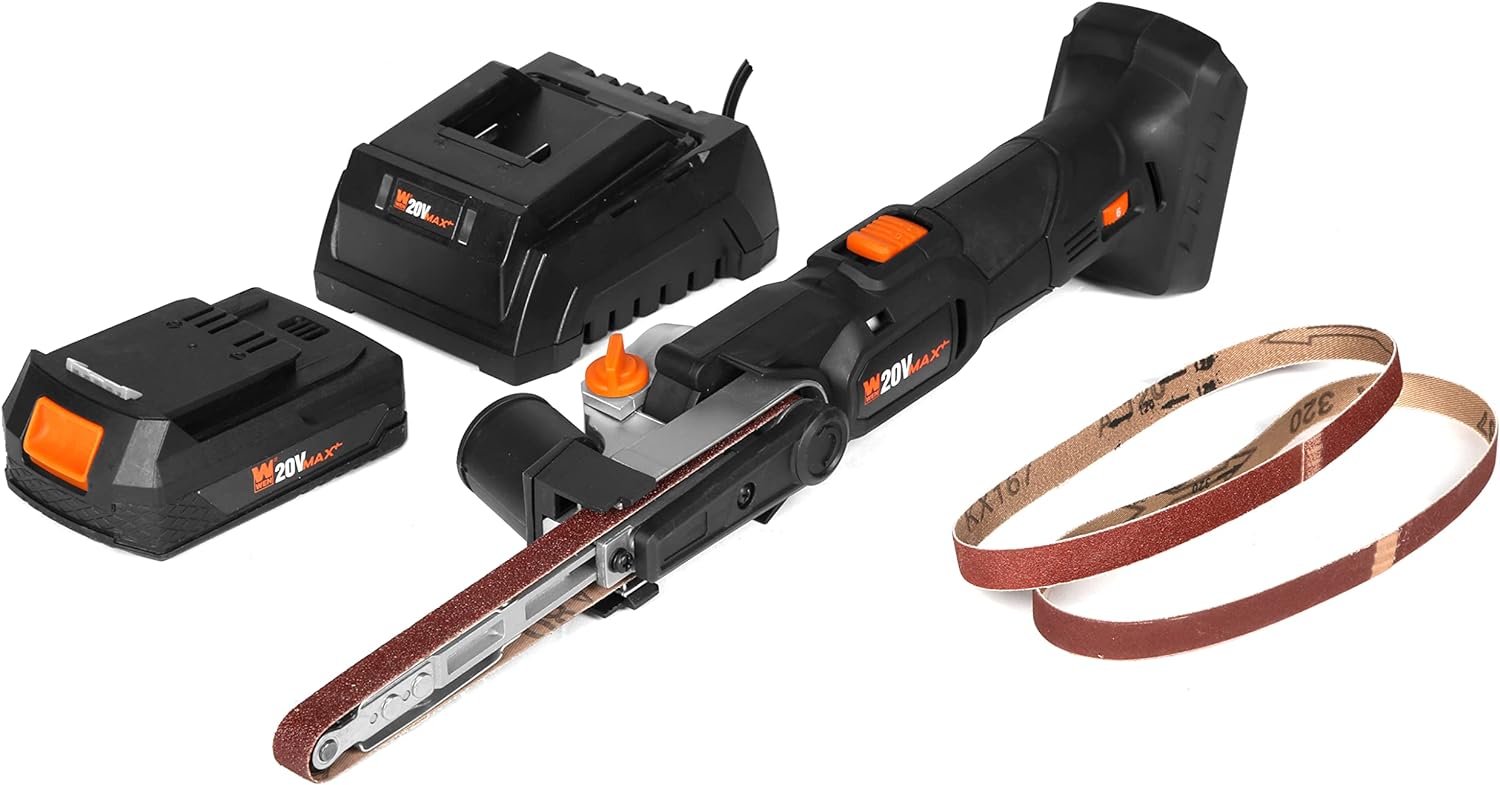 WEN 6307 Variable Speed Detailing File Sander with 1/2-by-18 Belt