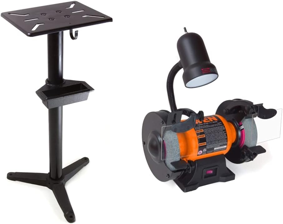 WEN Bench Grinder Stand (4288T) and 6-Inch Bench Grinder (BG4276)