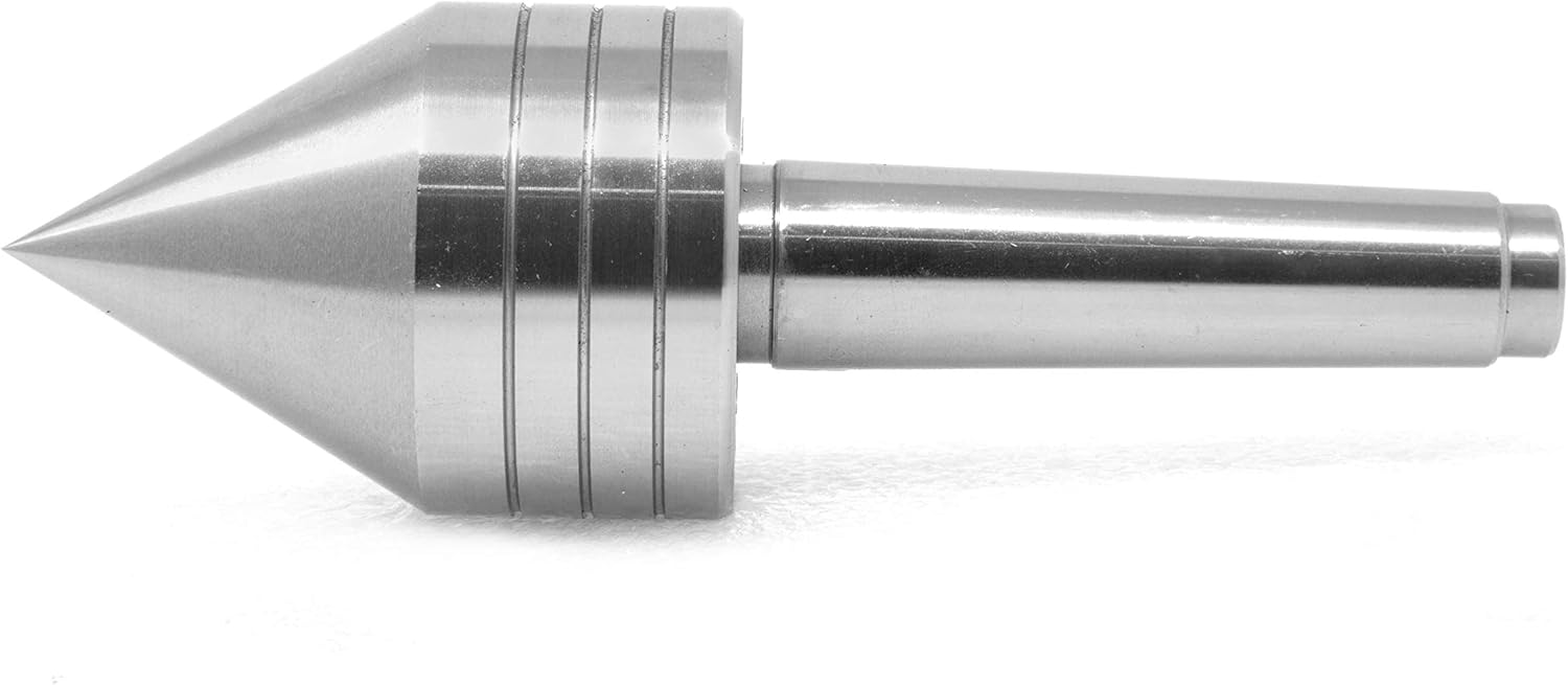WEN LA3424 4.5-Amp 12-Inch by 18-Inch 5-Speed Benchtop Wood Lathe, Black  WEN LA1158 1-5/8-Inch MT2 Tailstock Live Center for Wood Lathes
