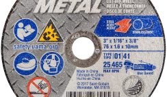 Cutoff Wheel, Gemin.i, 3in.x1/16in.x3/8in. Review Cutoff Wheel, Gemin.i, 3in.x1/16in.x3/8in. Review
