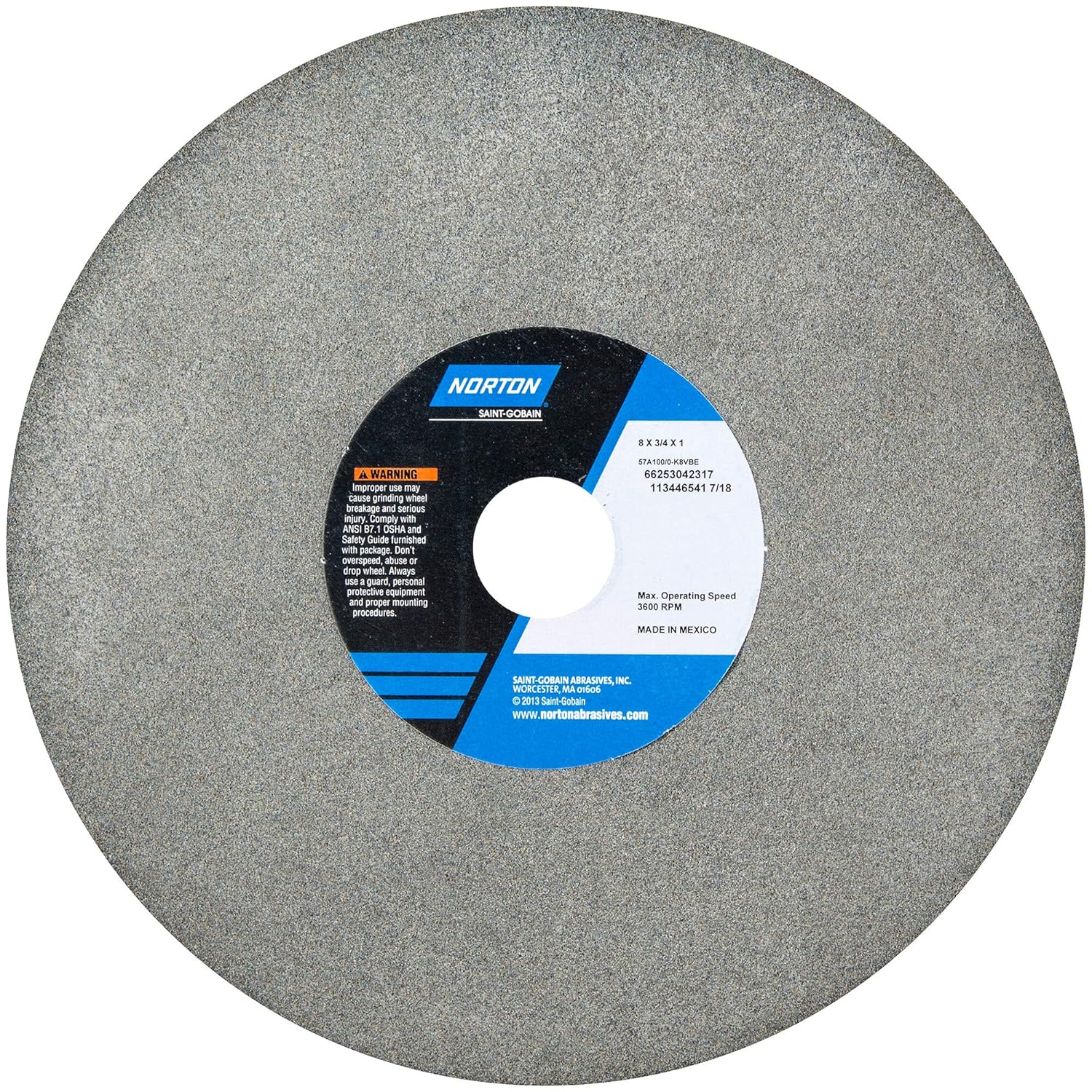 E2013105 8X3/4X1 FINEALUNDUM GP Grinding