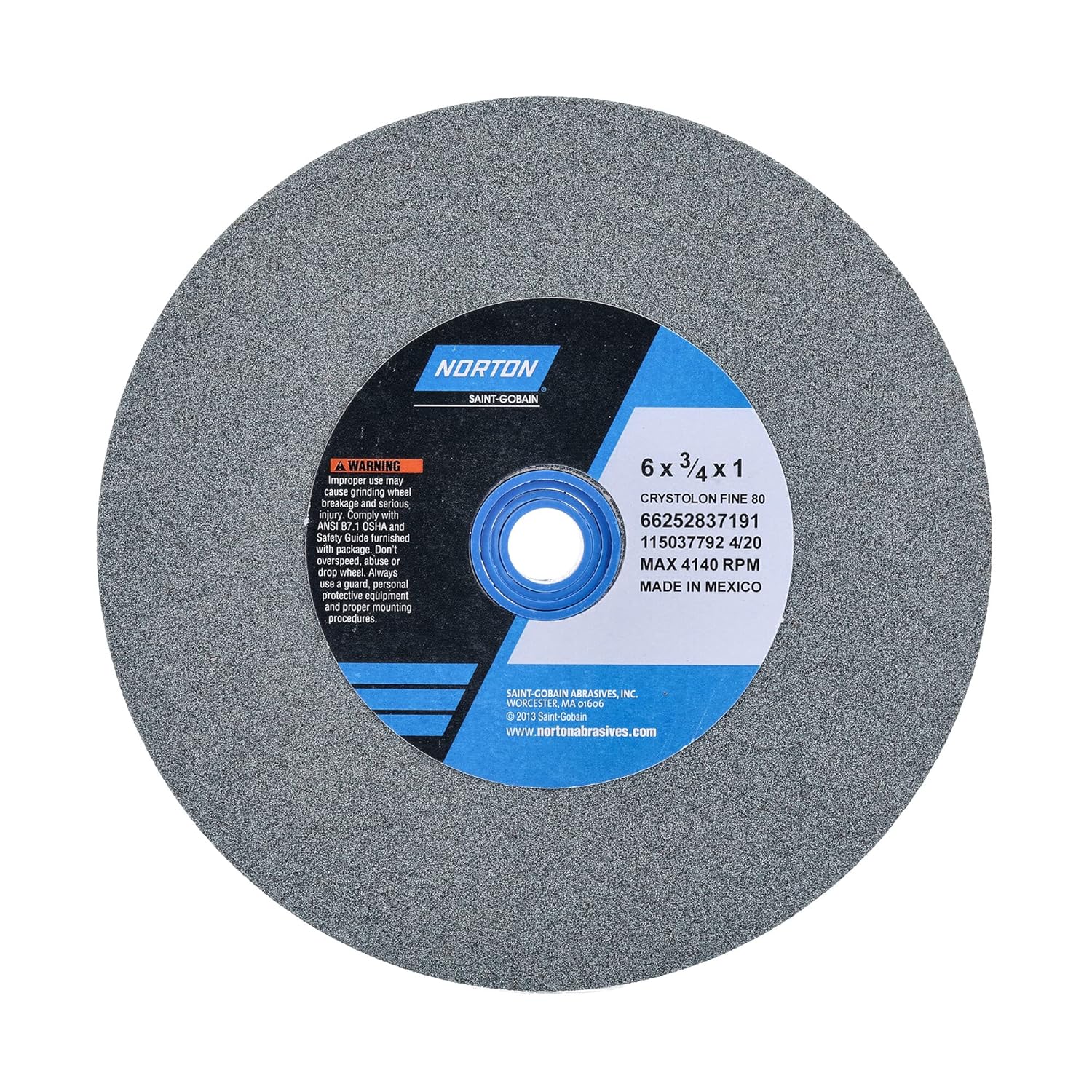 Grinding Wheel, T1, 6x3/4x1, SC, 80G, Green