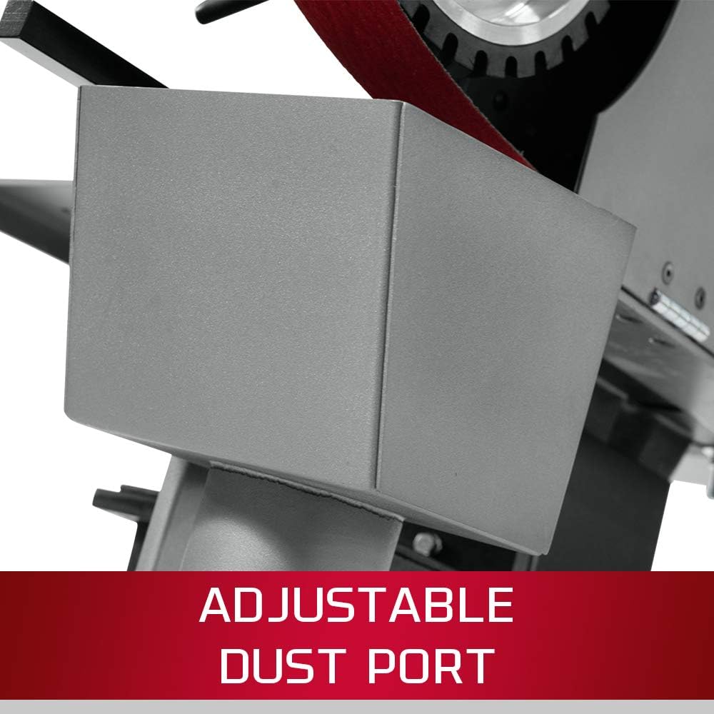 JET 2 x 72 Square Wheel Belt Grinder, Variable Speed, 1 HP, 3Ph 115/230V (SWG-272VS)