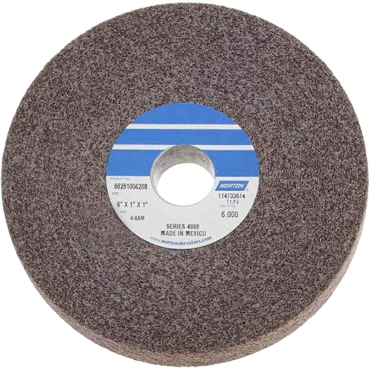 Norton 66261004208 6x1x1 in. Bear-Tex Non-Woven Wheels, 3 pack