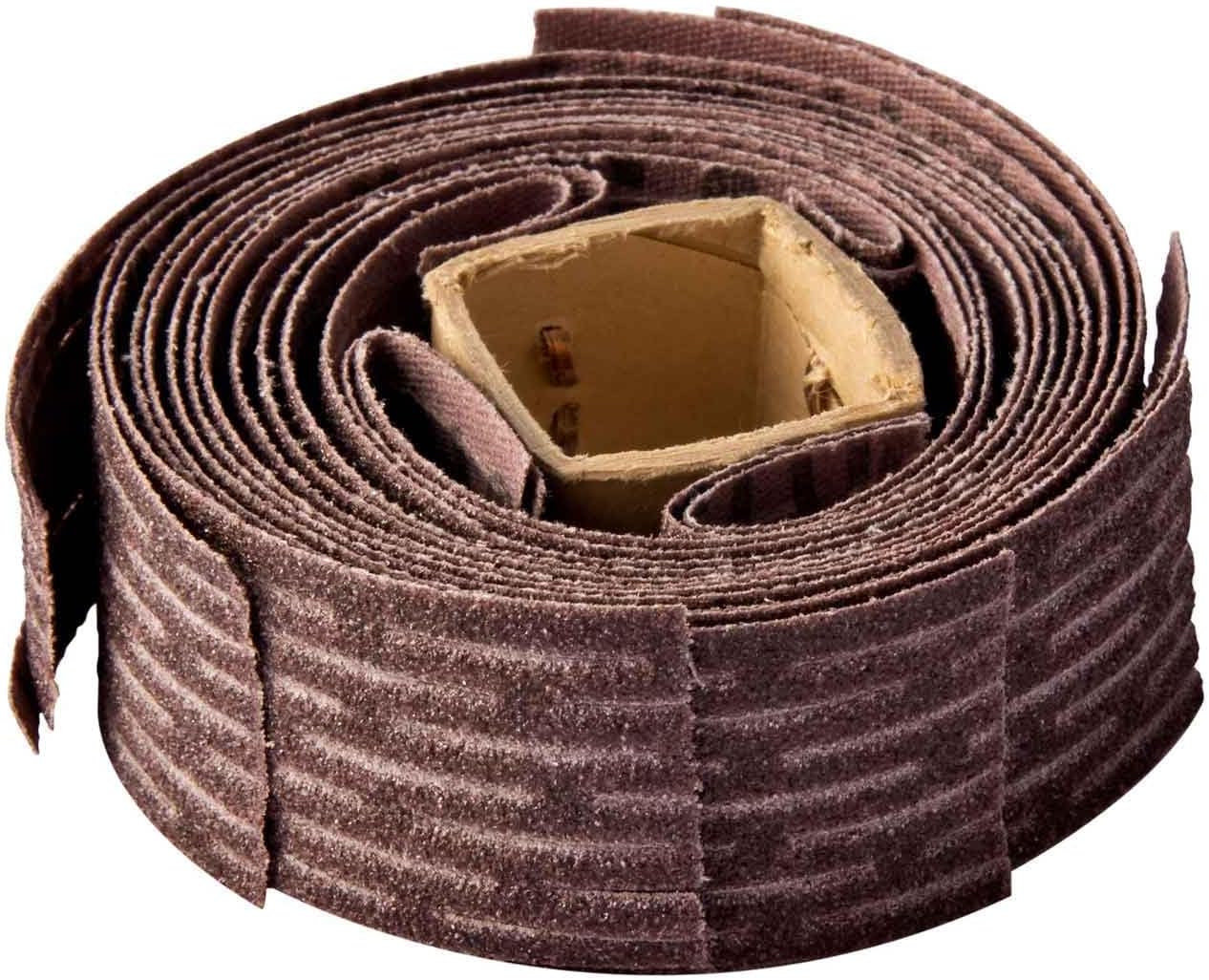 Norton 8834112055 1x19 In. Merit Sand-O-Flex AO Glue Bond Medium Grit Scored Wheel Refill, 100 Grit, 10 pack