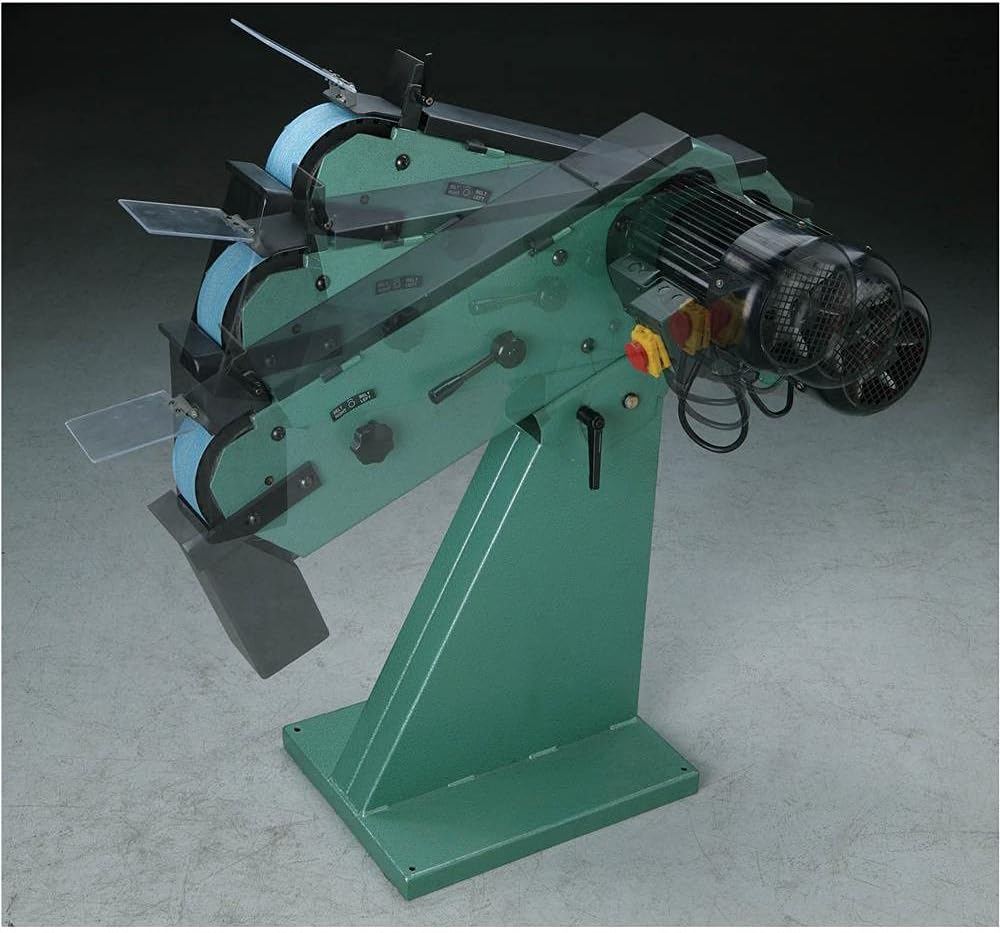 Grizzly Industrial G0489-3 x 79 2-Wheel Metal Belt Grinder/Sander
