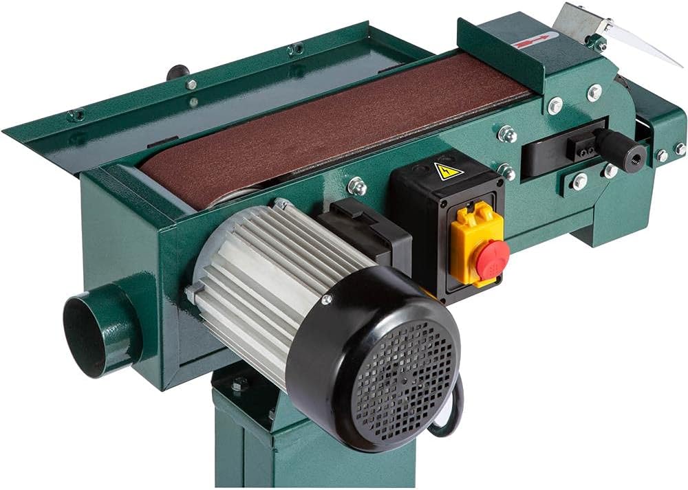 Grizzly Industrial G0897-4 x 48 2-Wheel Metal Belt Grinder/Sander